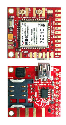 NANO GSM SHIELD MODULE NANO BOARD - Arduino RASPBERY PI compatible : h-nanoGSM 1.08