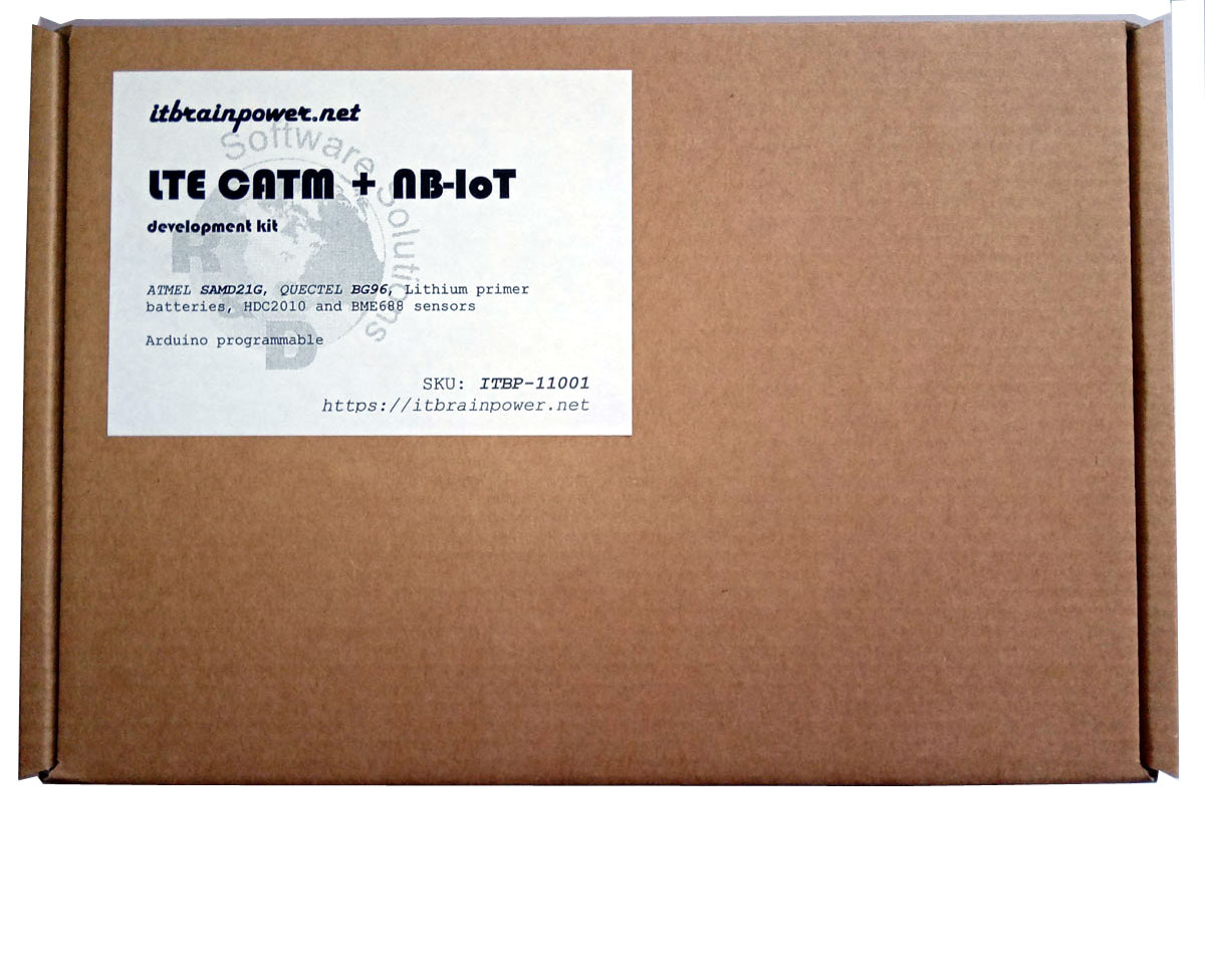ITBP-11001 LTE CATM + NB-IOT (BG96) development kit
