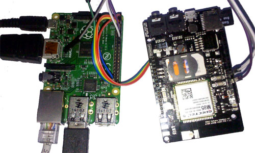 ARDUINO and RASPBERRY PI compatible GSM/GPRS/DTMF/SMS shield : a-gsm shield